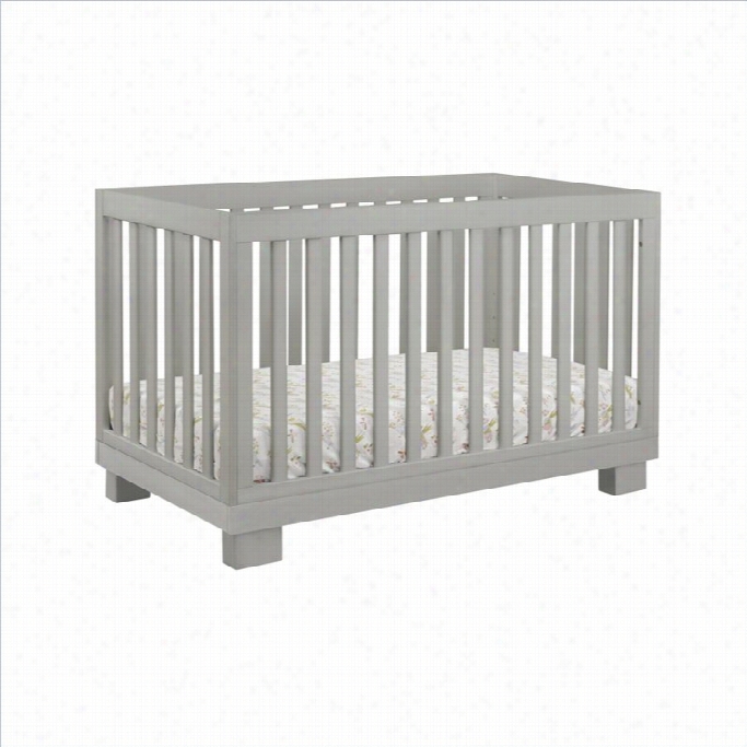 Babyletto Modo 3-in-1 Convertible Crib In Grey