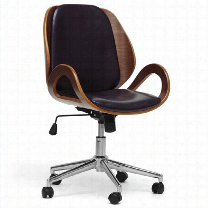 Baxton  Studio Watson Office Chair In Black