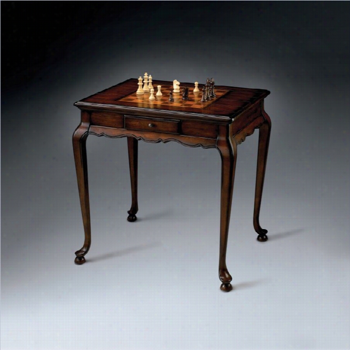 Butler Specialty Game Table In Plantation Cherry Finish