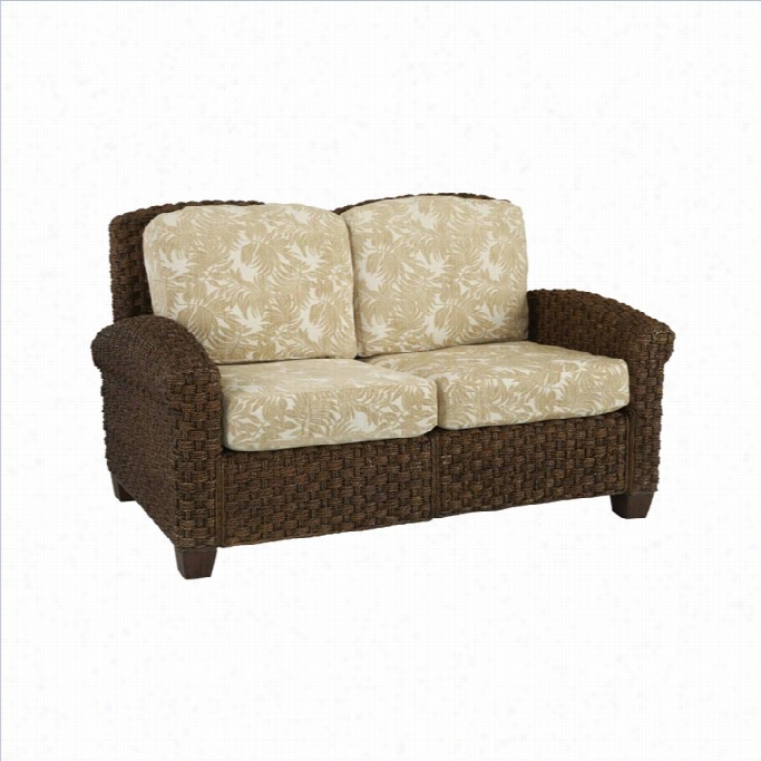 Home Stylse Cabana Banana Ii Love Seat In Cinnnamon Finish