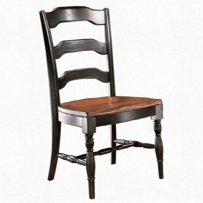 Hooker Furniture Indiog Creek Dining Chair I Nrub-through Black