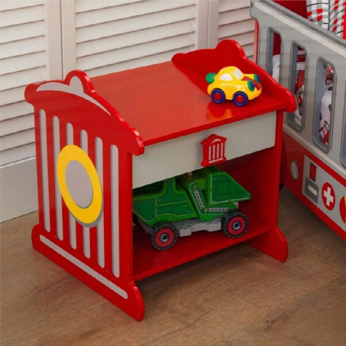 Kidkraft Firefighter Hydrant  1drawer Nightstand