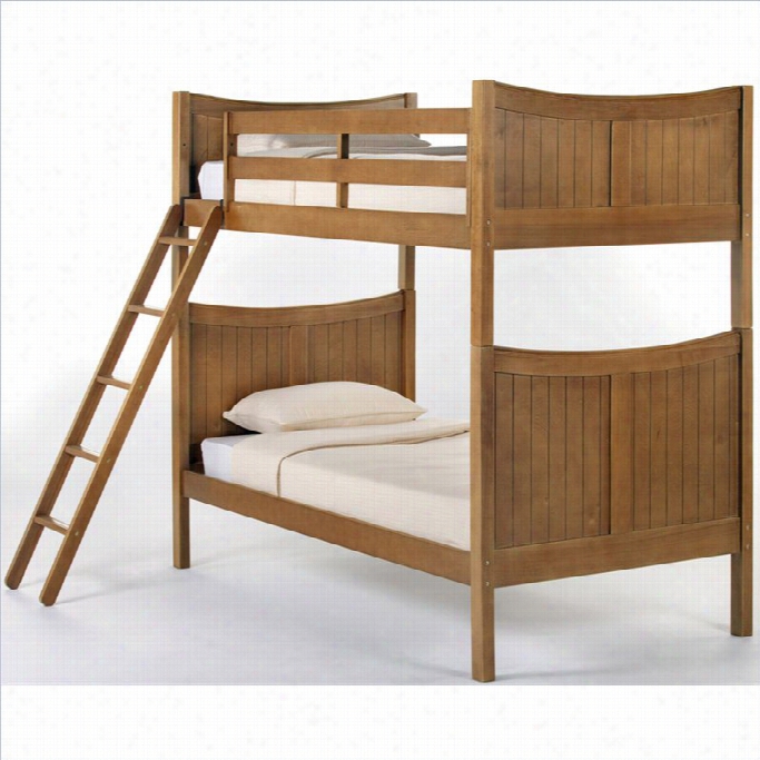 Ne Kids School House Taylor Bunk Bed Inpecan-twim Over Twin