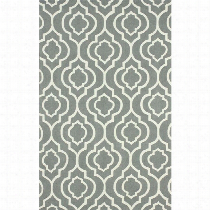 Nuloom  5' X 8' Hand Bent Poppy Rug In Gray