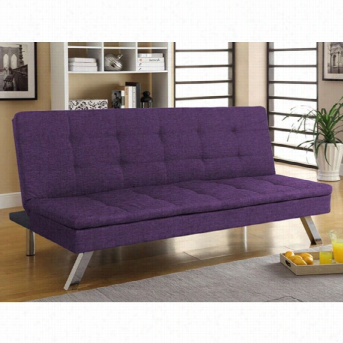 Primo Interational Deejay Dj Jive Convertible Sofa In Purple