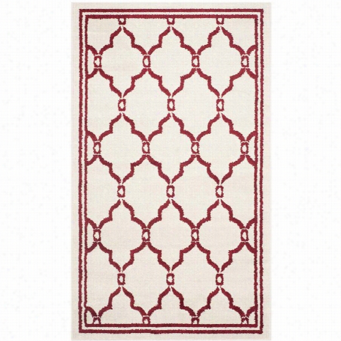 Safavieh Amherst Ivory Indoor Outdooor Rug - 3' X 5'