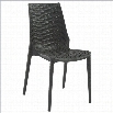 Italmodern Lucrezia Stacking Dining Chair in Anthracite