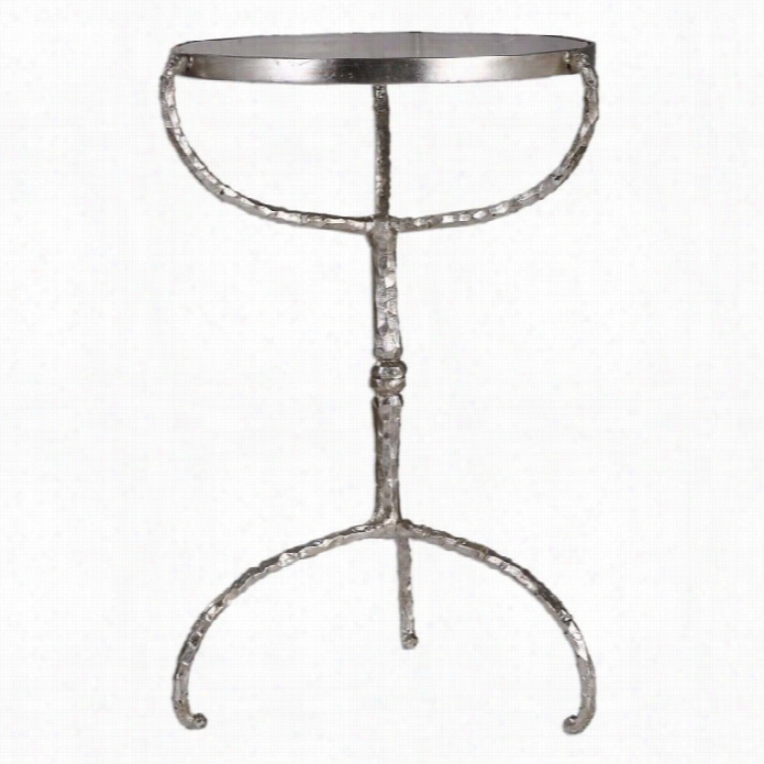 Uttermost Halcion Acs T Iron Accent  Table