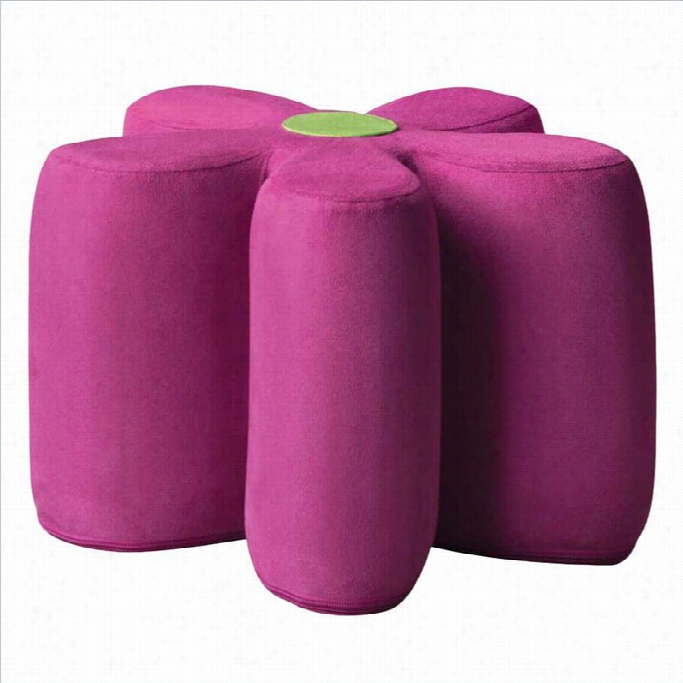 Acme Furnirure Lucy Youth Ottoman Iin Pink