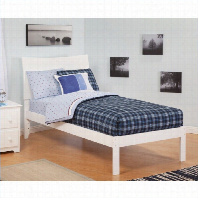 Atlantic Furniture Soho Bed With Trundle In White