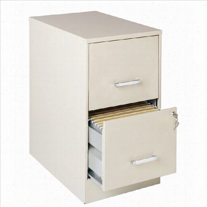 Hirsh Indusrries Soho 2 Drawer Letter File Cabine T Ins Tone