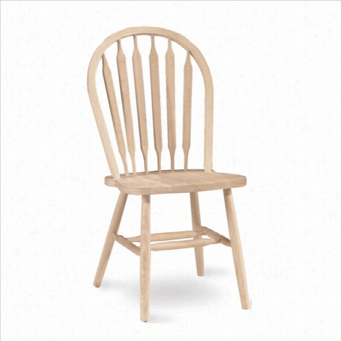 International  Concepts Unfinishex 37 High Arrowback Dining Chair