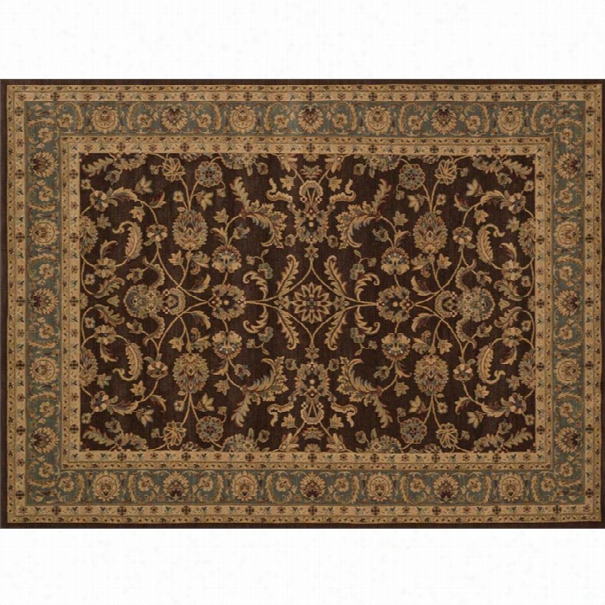 Loloi Stanley 2' X 3' Power Loomed Rug In Brown And Blue