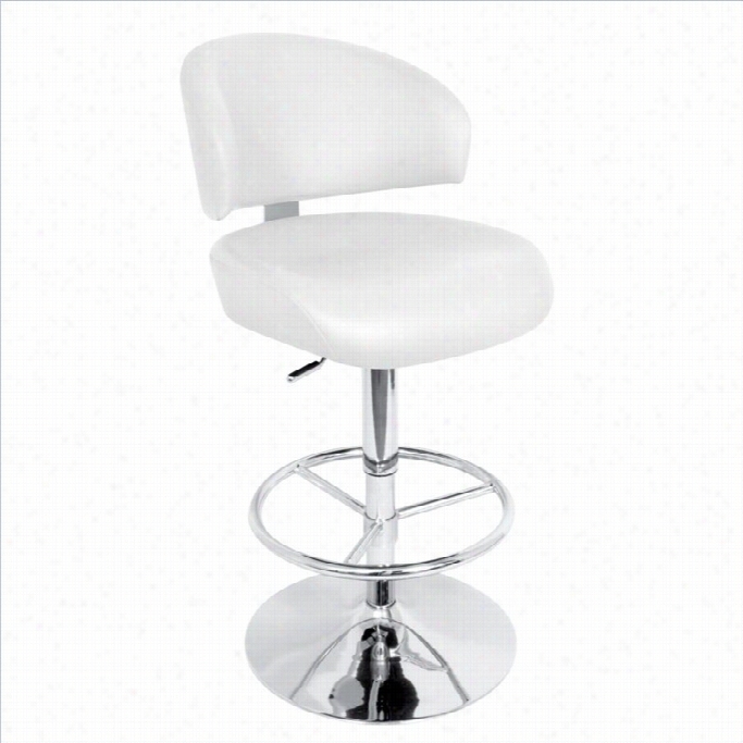 Lumisource Regent 8-33 Bar Stolo In White