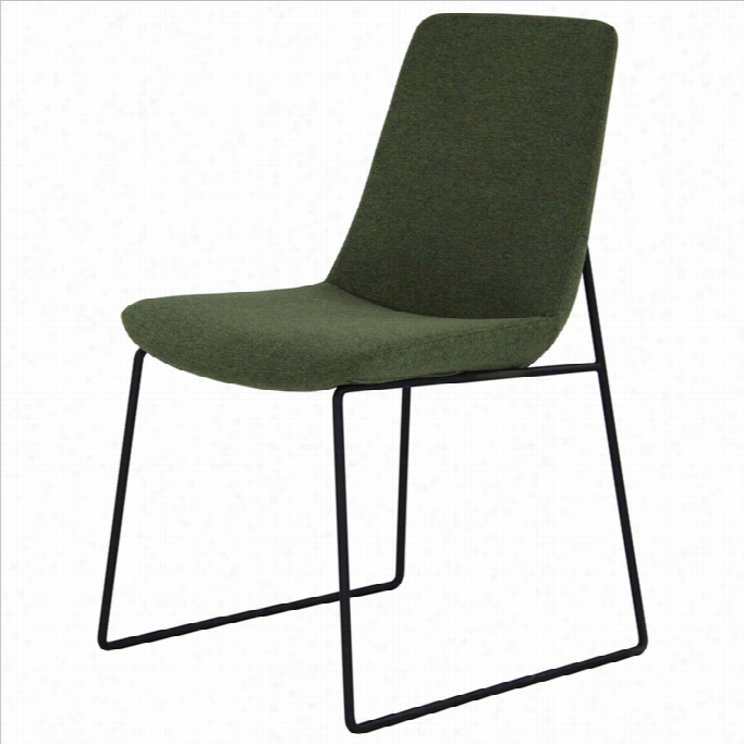 Moe's Ruth Dining Chair In Green