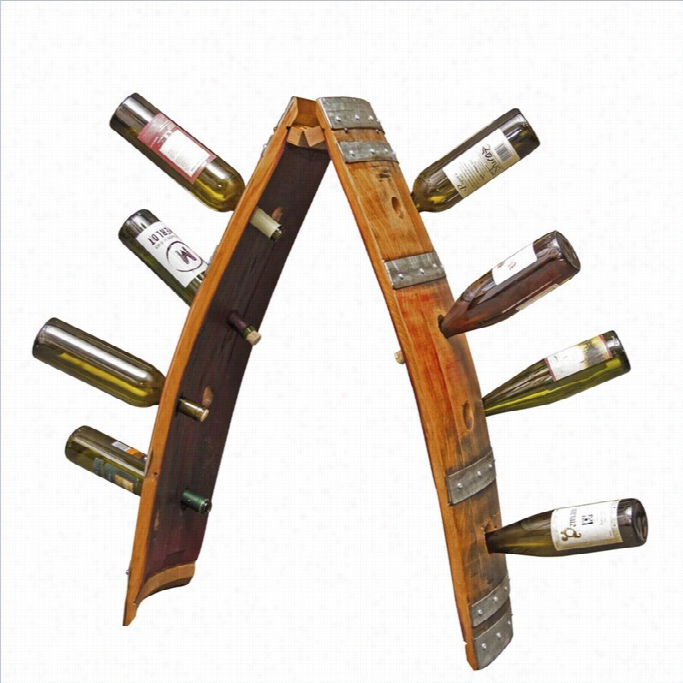 Napa East Collection Wine Barrel Riddling Rack