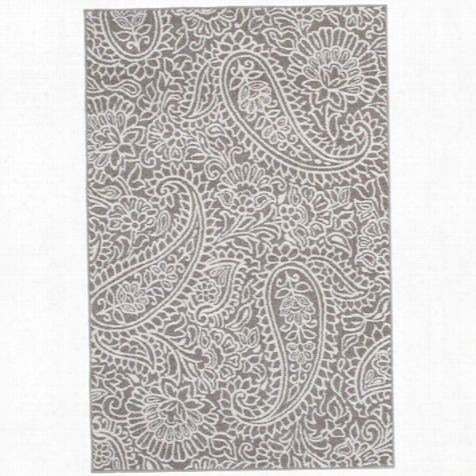 Nuloom 5' 3 X 7' 10 Organization Made Margot Paisleys Rug In Gray