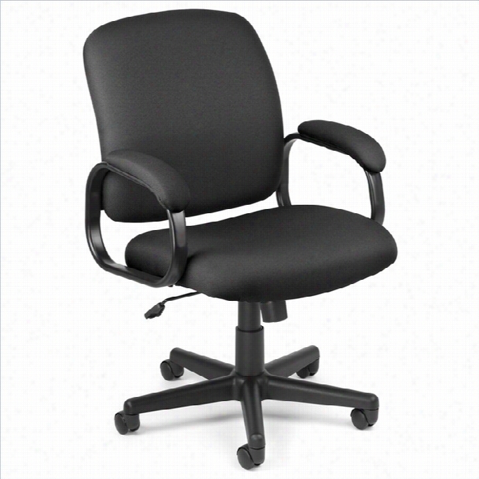 Ofm Eexcutive Low-back Task Office Chair In Black