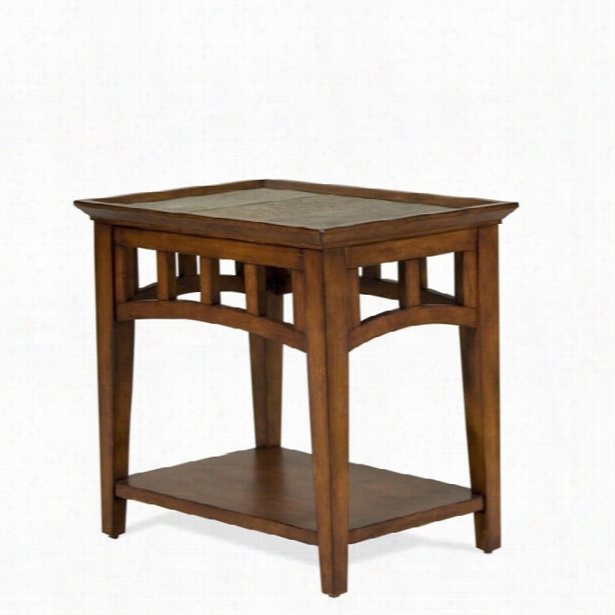 Riveride Andorra Side Table In Eden Burnished Cherry