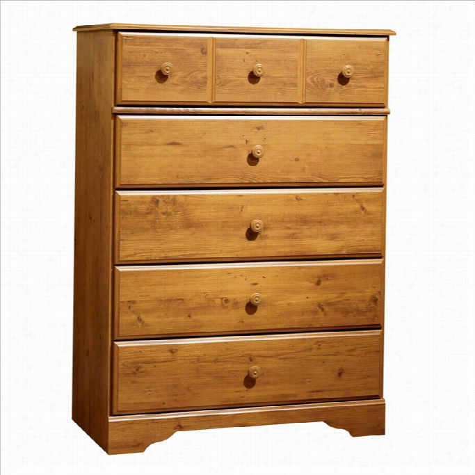 South Shore Amesbury Kids 5 Drawer Chest In Coun Try Languish Finish