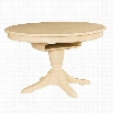 American Drew Camden Round/Oval Casual Dining Table in Buttermilk