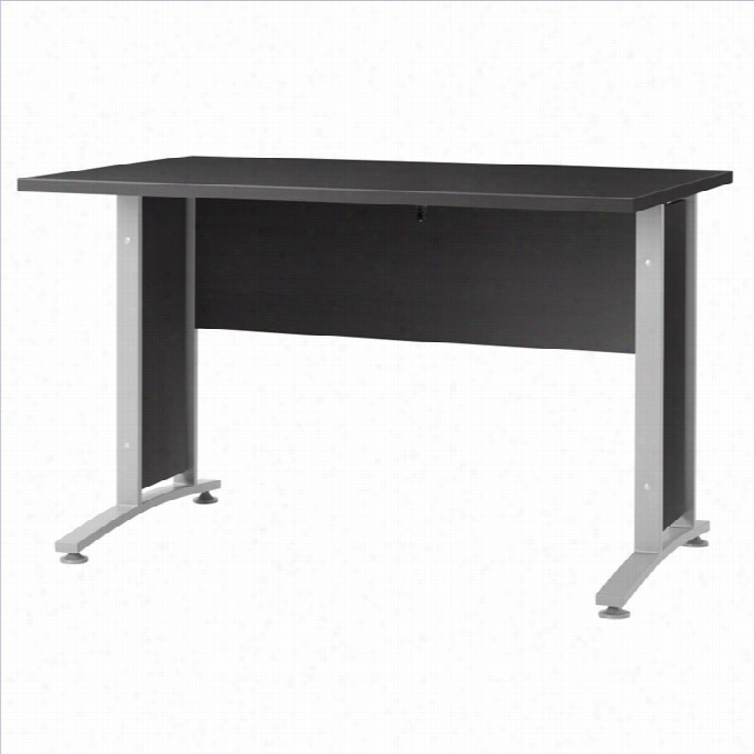 Tvilum P1erce 48 Desk With Metal Legs In Coffee