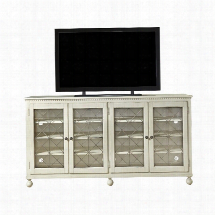 Universal Furniture Sojourn 80 Tv Stand In Summer White