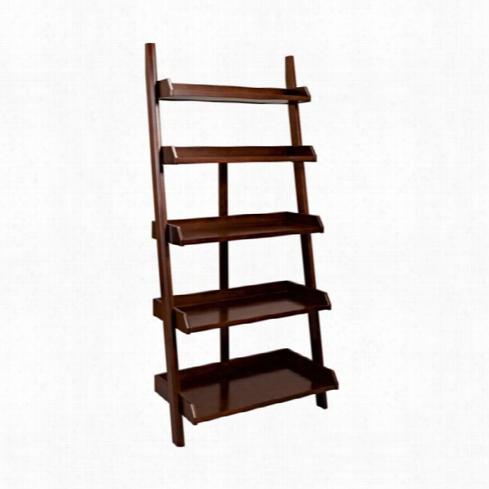 American Drew Tribecca Wall Storage Ladder Bookcase