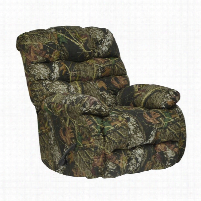 Catnapper Duck Dynasty Low Rock Rocker Recliner In Moss