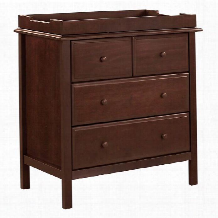 Da Vinci Atuumn 4-drawer Changer Dresser And Chsng Ing Tray In Espresso