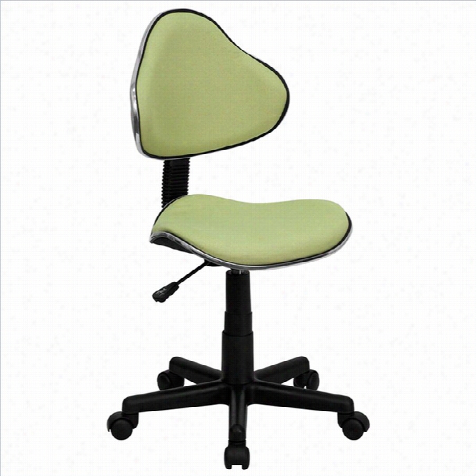Flash Fu Rniture Regonomic Employment Office Chair In Avacdao Green