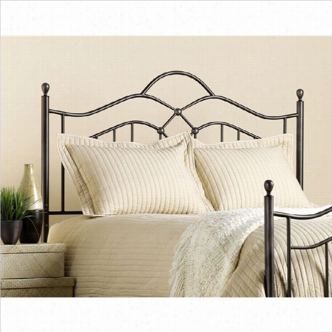 Hillsdale Oklahoma Metal Headboard In Bronze Finish-full/uqeen