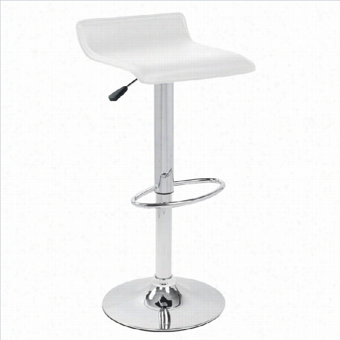 Lumisource Ale 21-30 Bar Stool In White