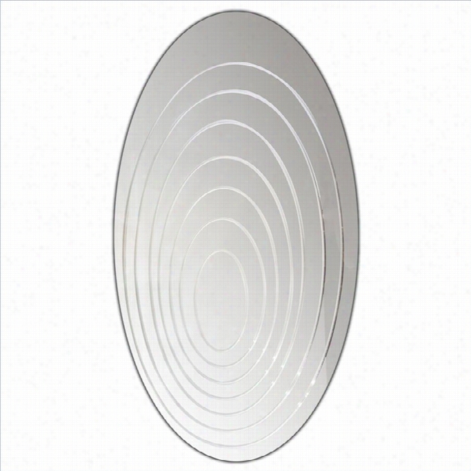 Lumisource Ripples Oval Mirror