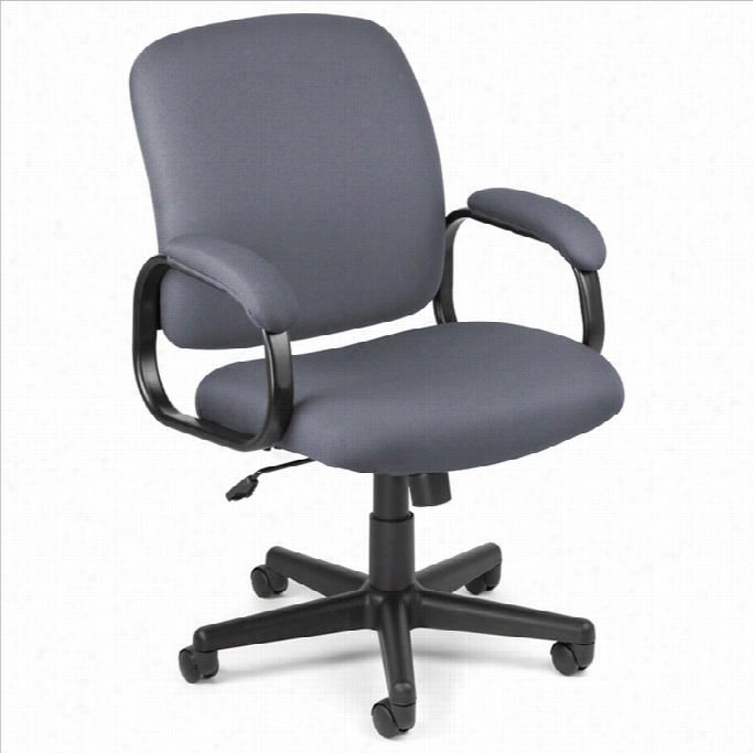 Ofm Executive Low-back Task Ofice Chair In Gray