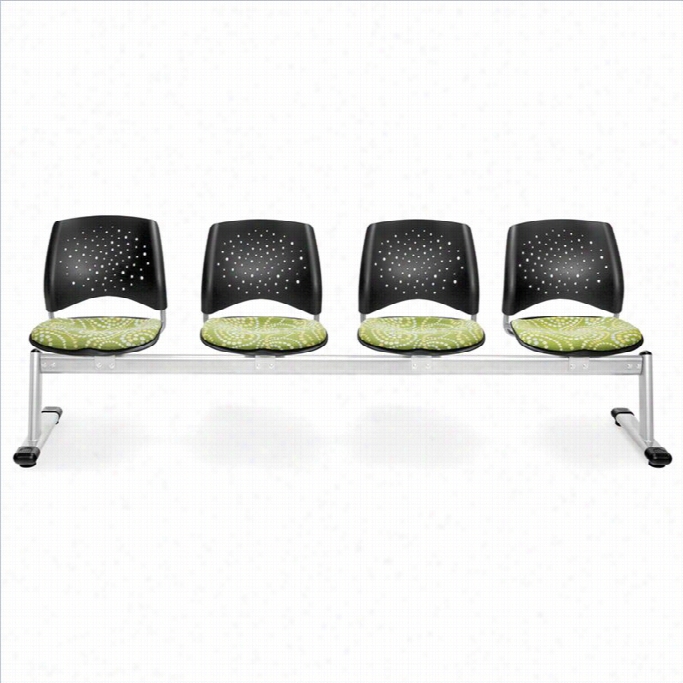 Ofm Star 4 Beam Seating With Seats In Greenthuumb