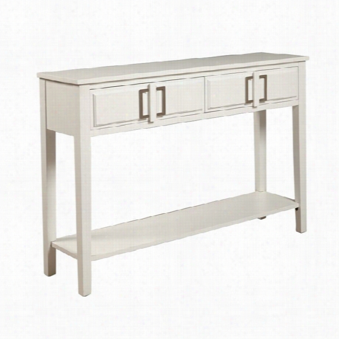 Pri Console Table In White