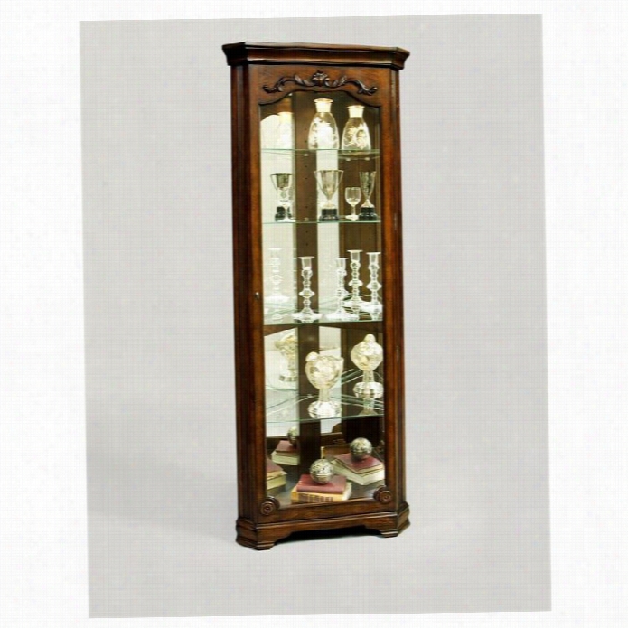 Pulaski Eddn Corner Curio Cabinet