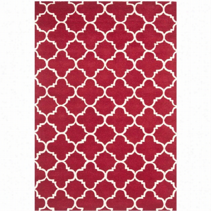 Safavieh Chatham Red Contemporary Rug - 4' X 6'
