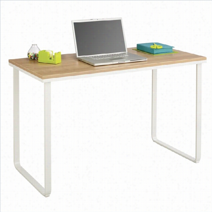 Safcco Sfeel Workstation In Beech And White