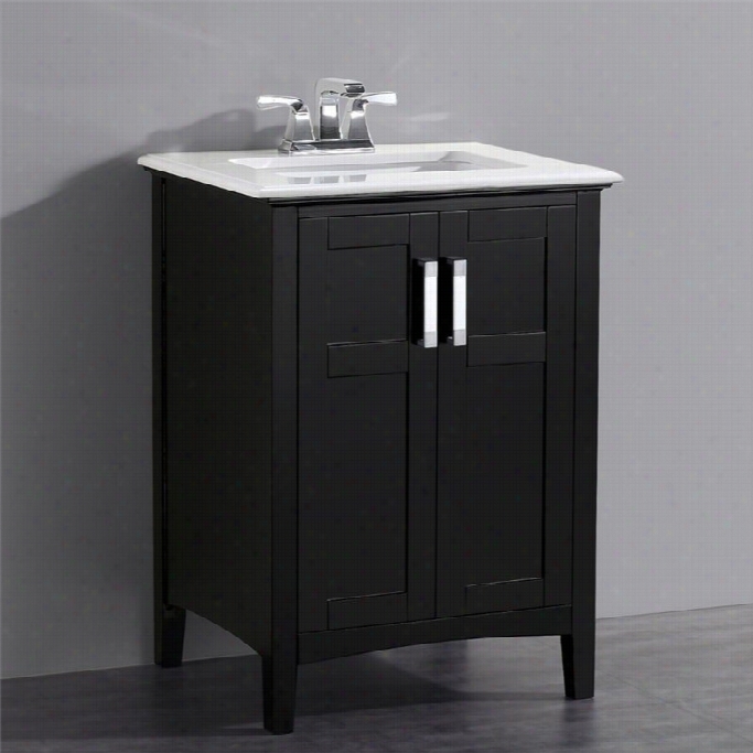 Simpli Home Wwinston 24 Bath Vanity In Black