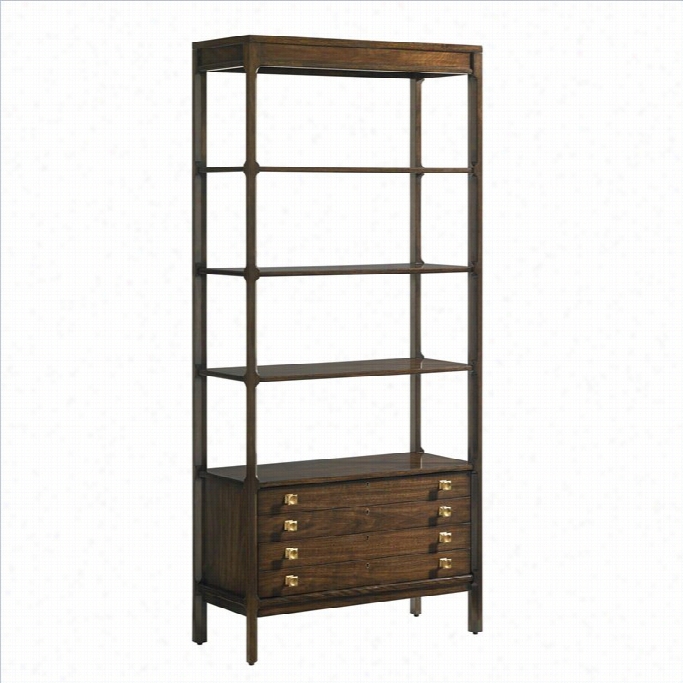 Staanley Furnirure Crestsire Welton Bookcase In Porter