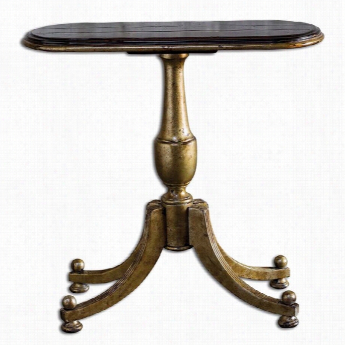 Uttermost Mana Pedestal Accent  Table