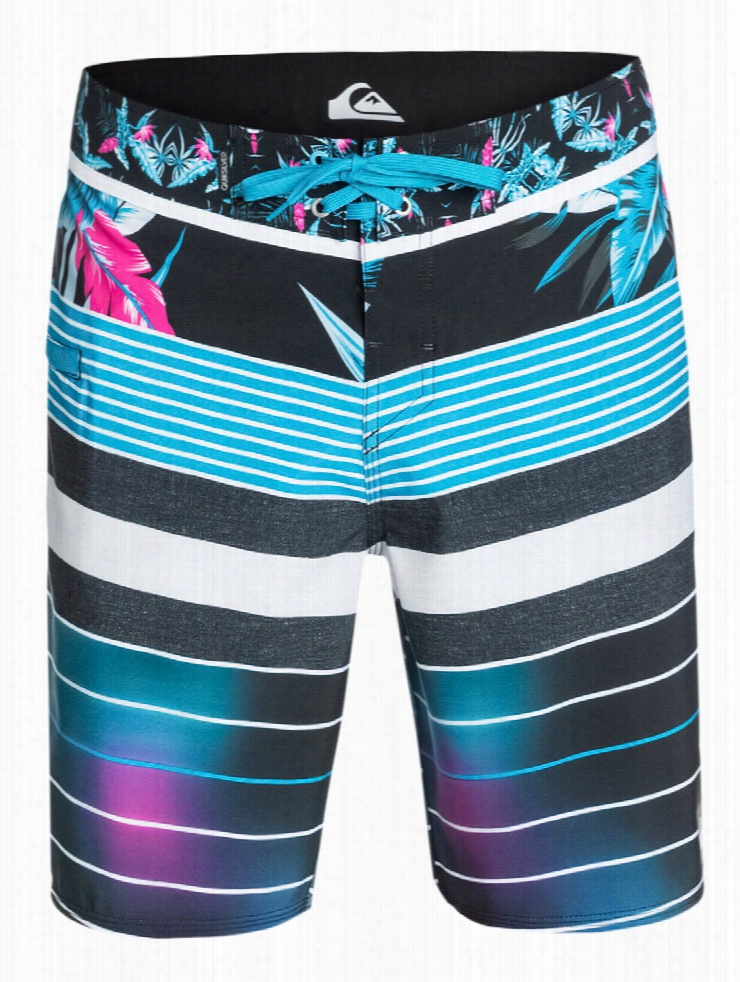 Quiksilver Yg Remix Stripe 19kn Repreve Boardshorts