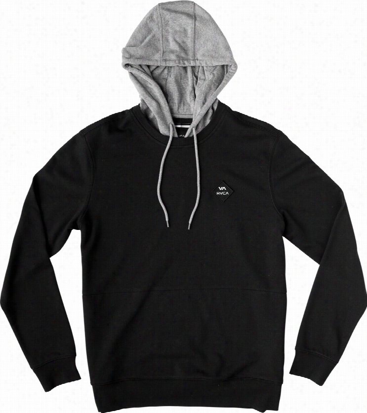 Rvca Double Down Pullover Hoodie