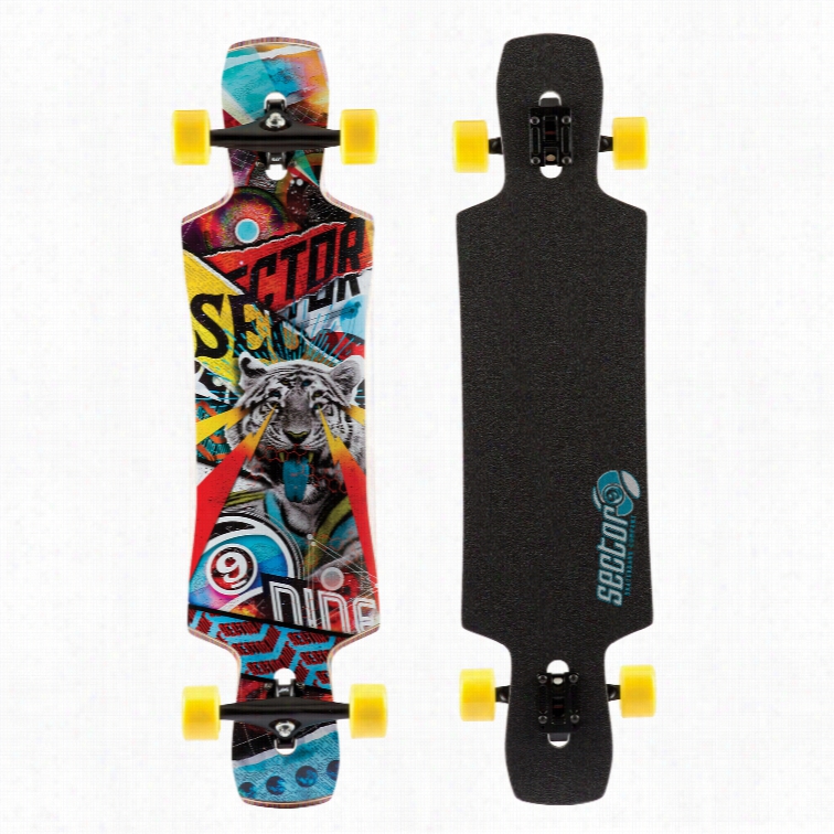 S Ector 9 Static Longboard Compelte