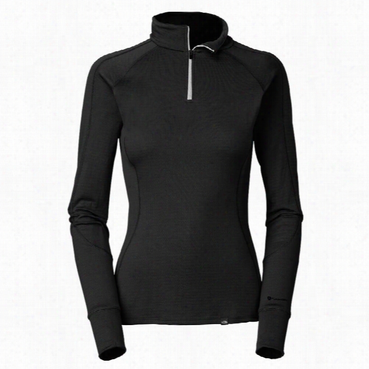 The N Oeth Face Warm L/s Zip Neck Baselayer Top