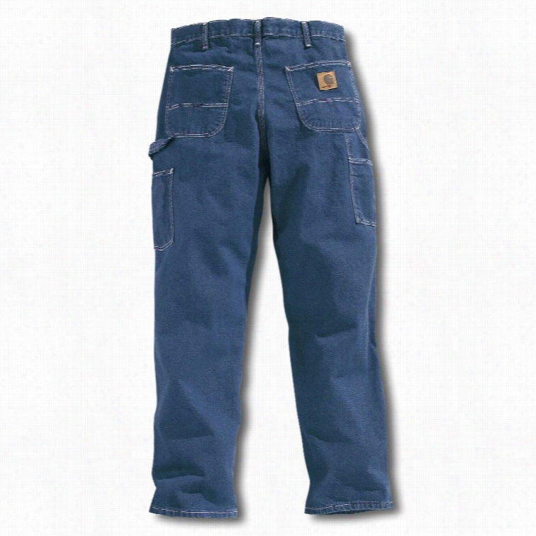 Carhartt Washed Denim Work Pants