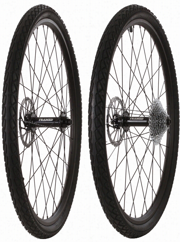 Framed Fattie Slims/slicks Pro F150/r197 (carbon Bikes) Wheel Set