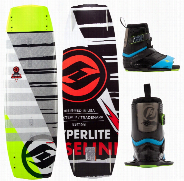 Hyperlite Baseline Wakeboard W/ Focus Bindings